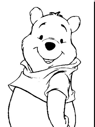 Winnie the pooh coloring page
