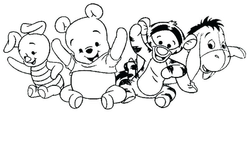 Cute winnie the pooh coloring pages pdf download