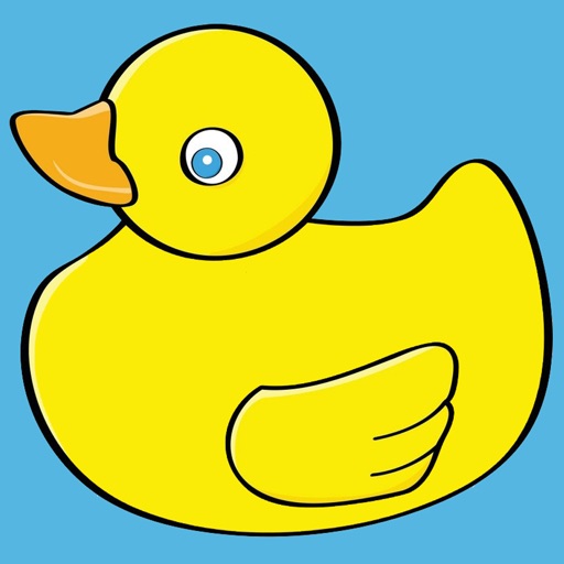 Cute duck coloring book games for kids free by piyawan chumnanchanan