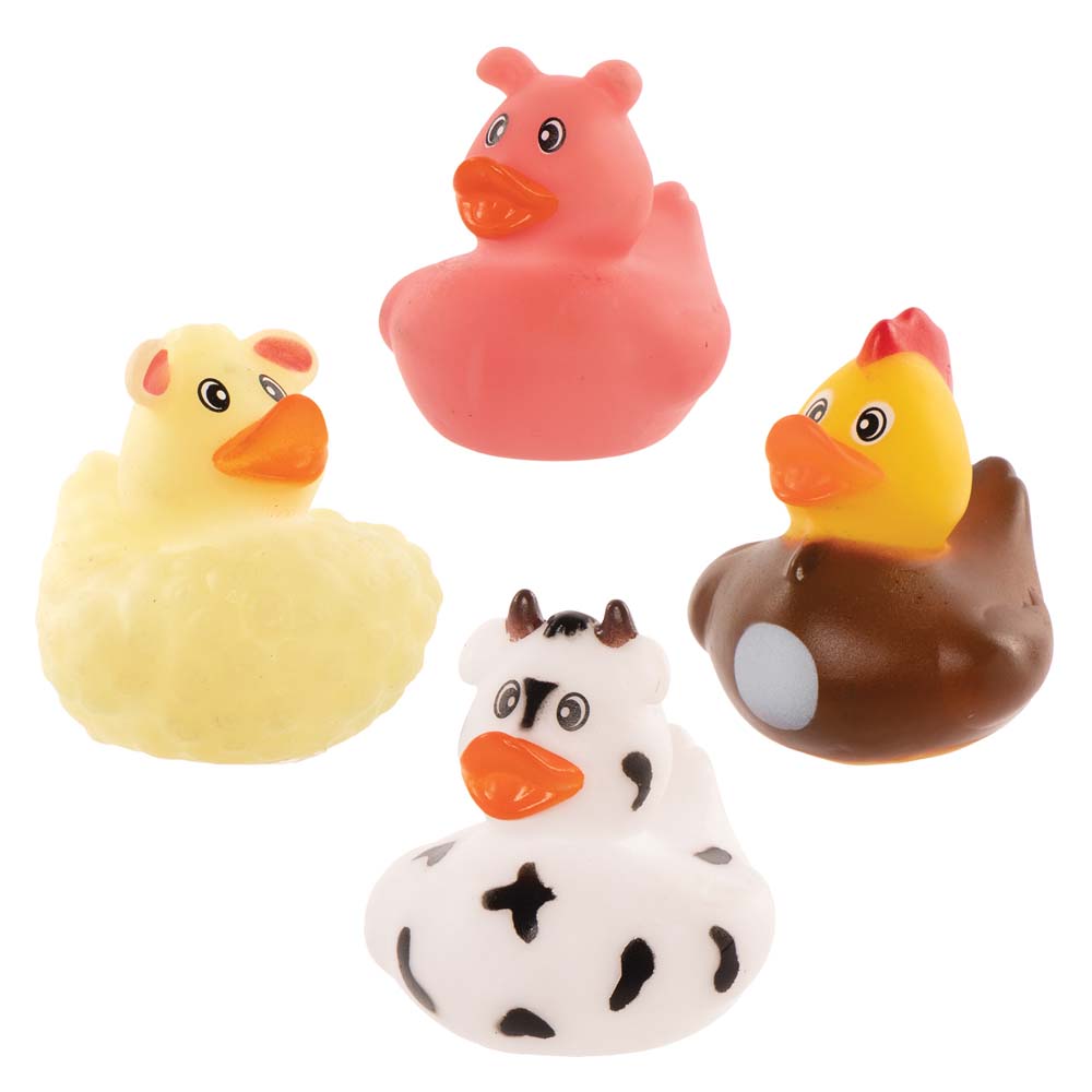 Farm rubber ducks