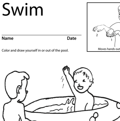 Coloring sheet