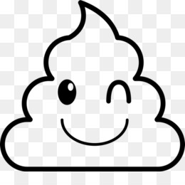 Emoji black and white png download