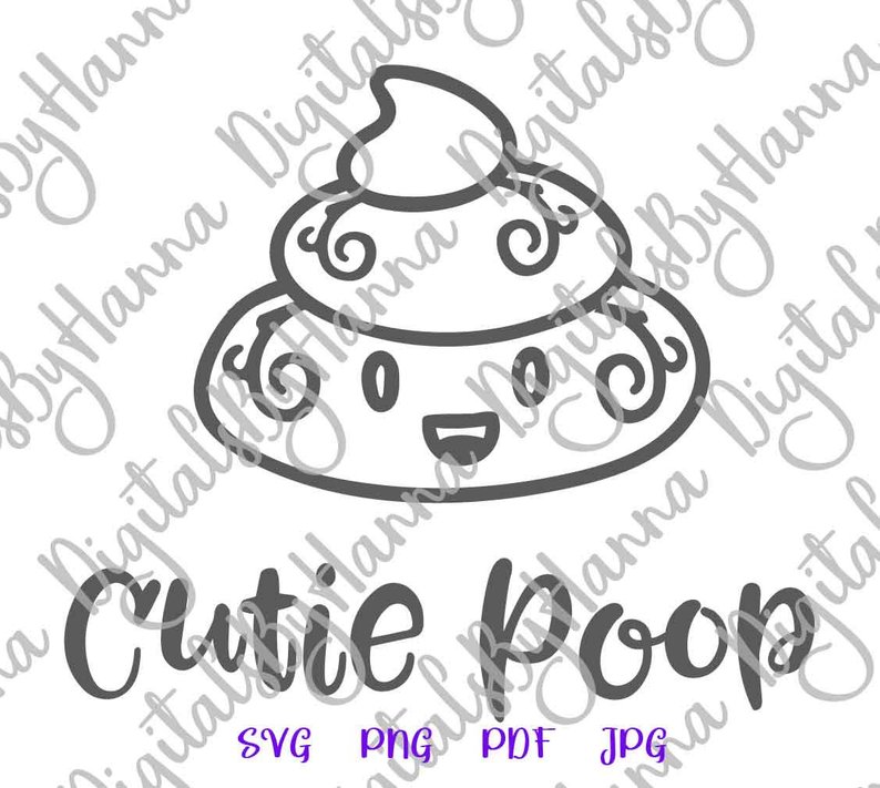 Poop emoji svg cute dog poop bag mom pet lover funny toilet vector clipart gag gift