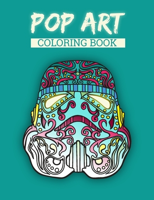 Pop art coloring book pop art for kids ages
