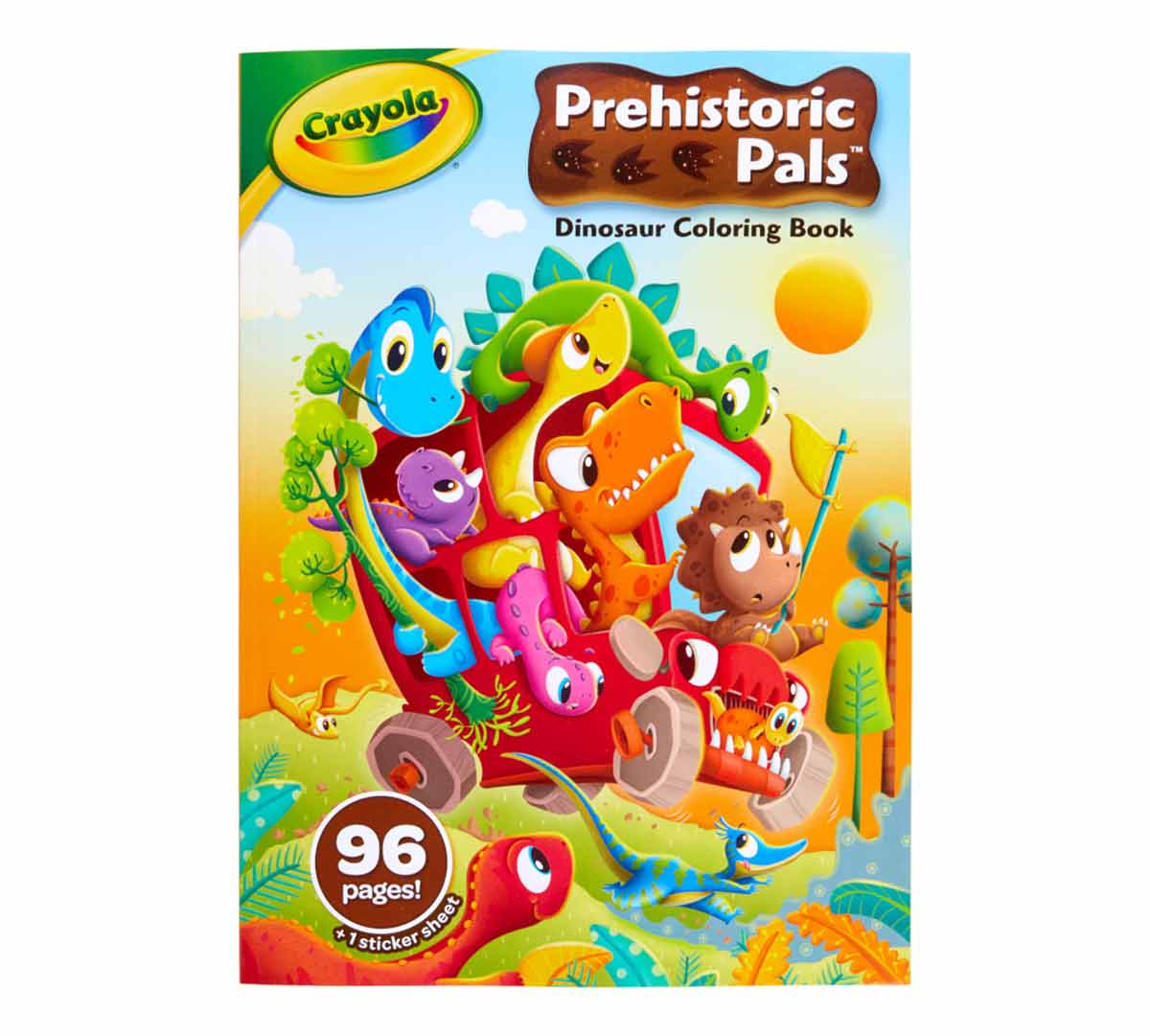 Prehistoric pals dinosaur coloring book