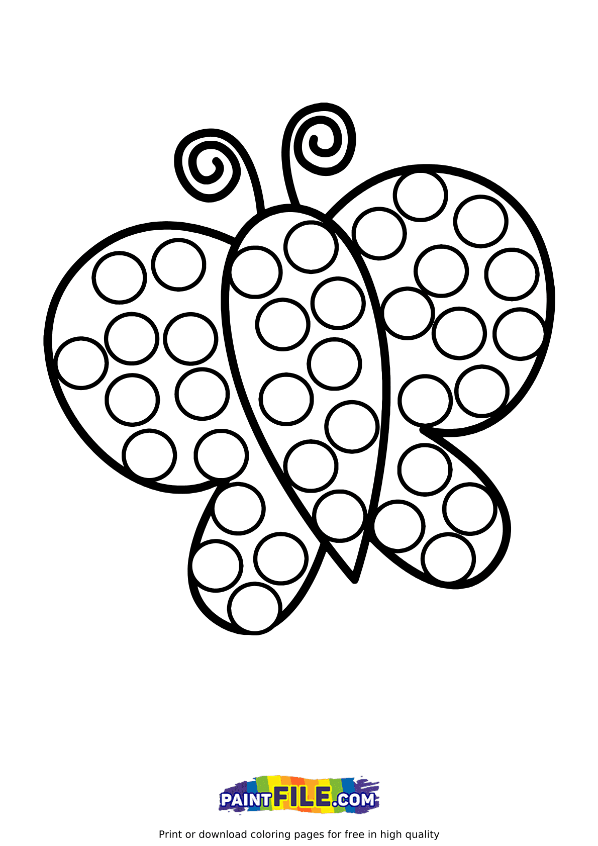 Pop it coloring pages