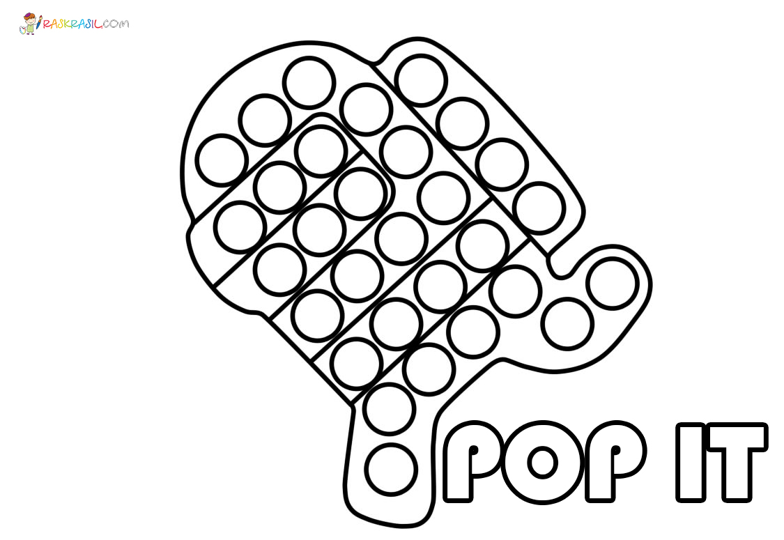 Pop it coloring pages new pictures free printable