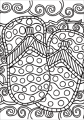 Pop art coloring pages free printable pictures