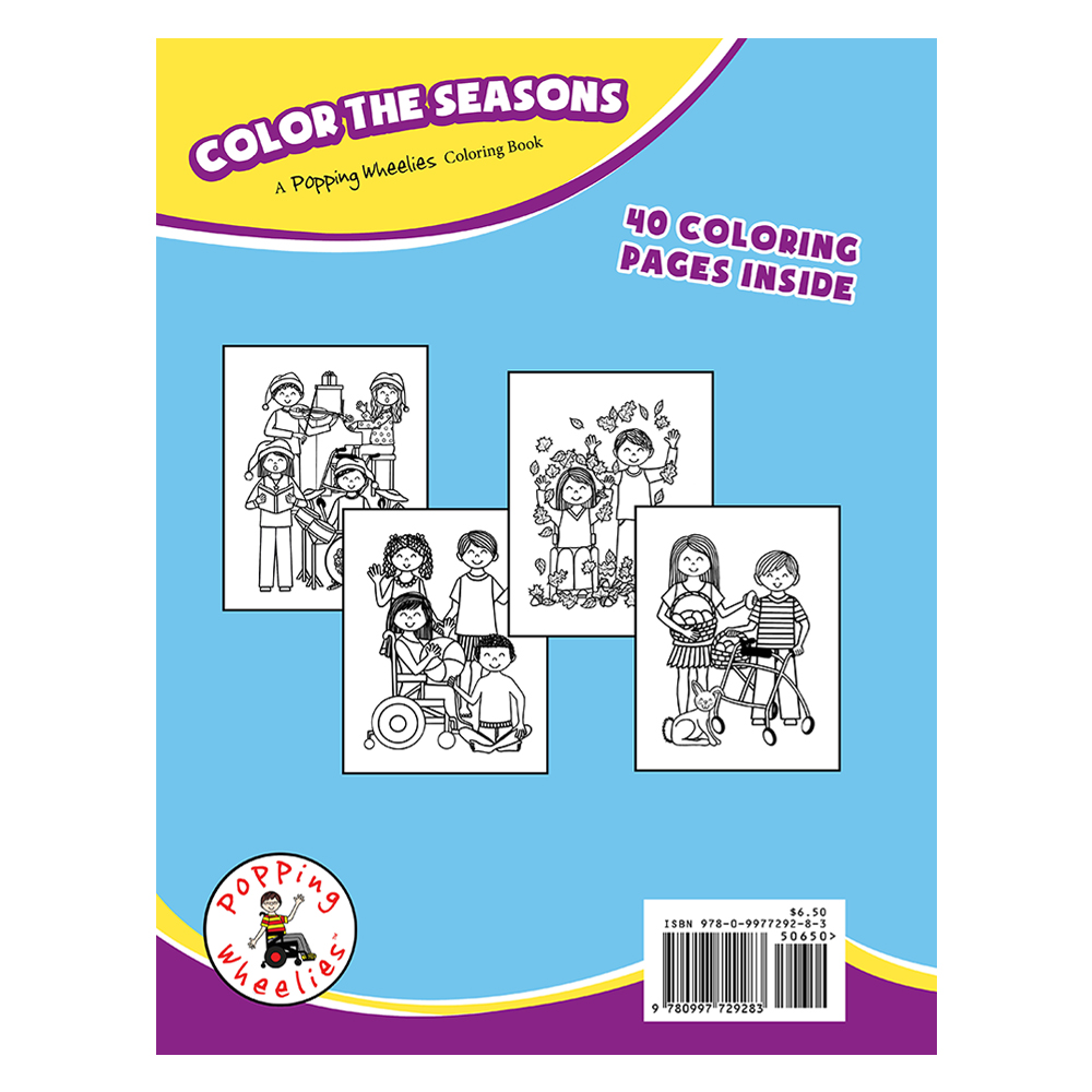 Popping wheelies coloring books