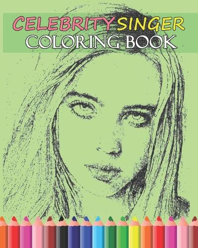 Celebrity singer coloring book by yomlos production