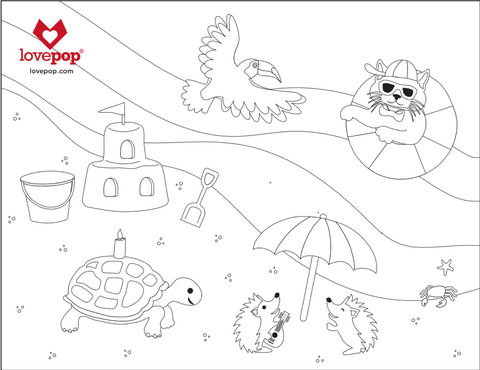Activity sheets coloring pages