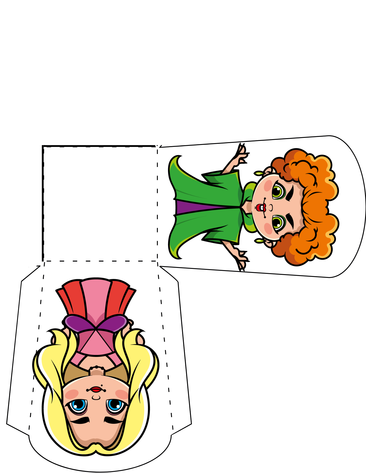 Free hocus pocus printable popcorn boxes