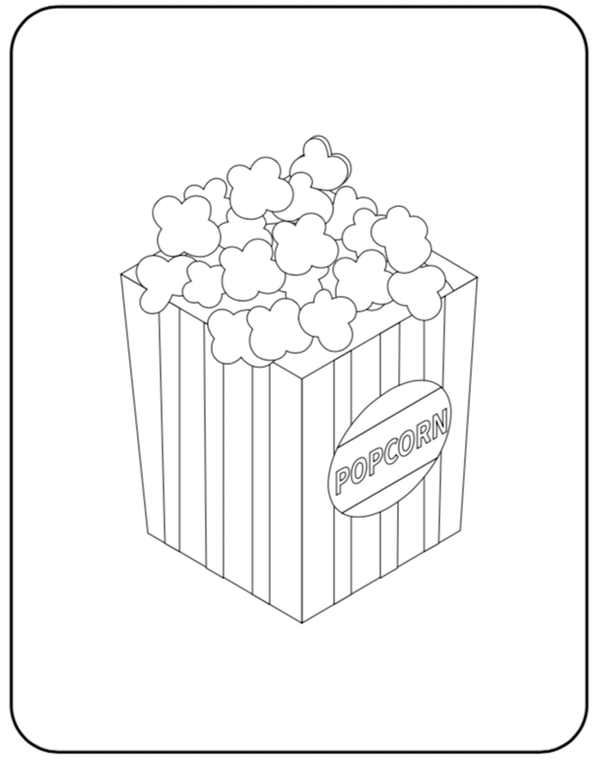 Food colouring pages for kids instant digital download