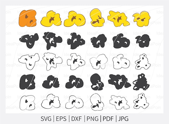 Popcorn vector popcorn kernel svg popcorn clipar man pocorn svg popcorn cricut file popping corn svg popcorn stencil popcorn outline
