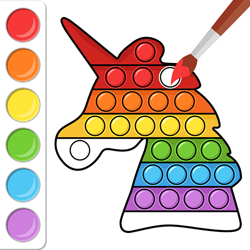 Pop it coloring book game â âsovellukset