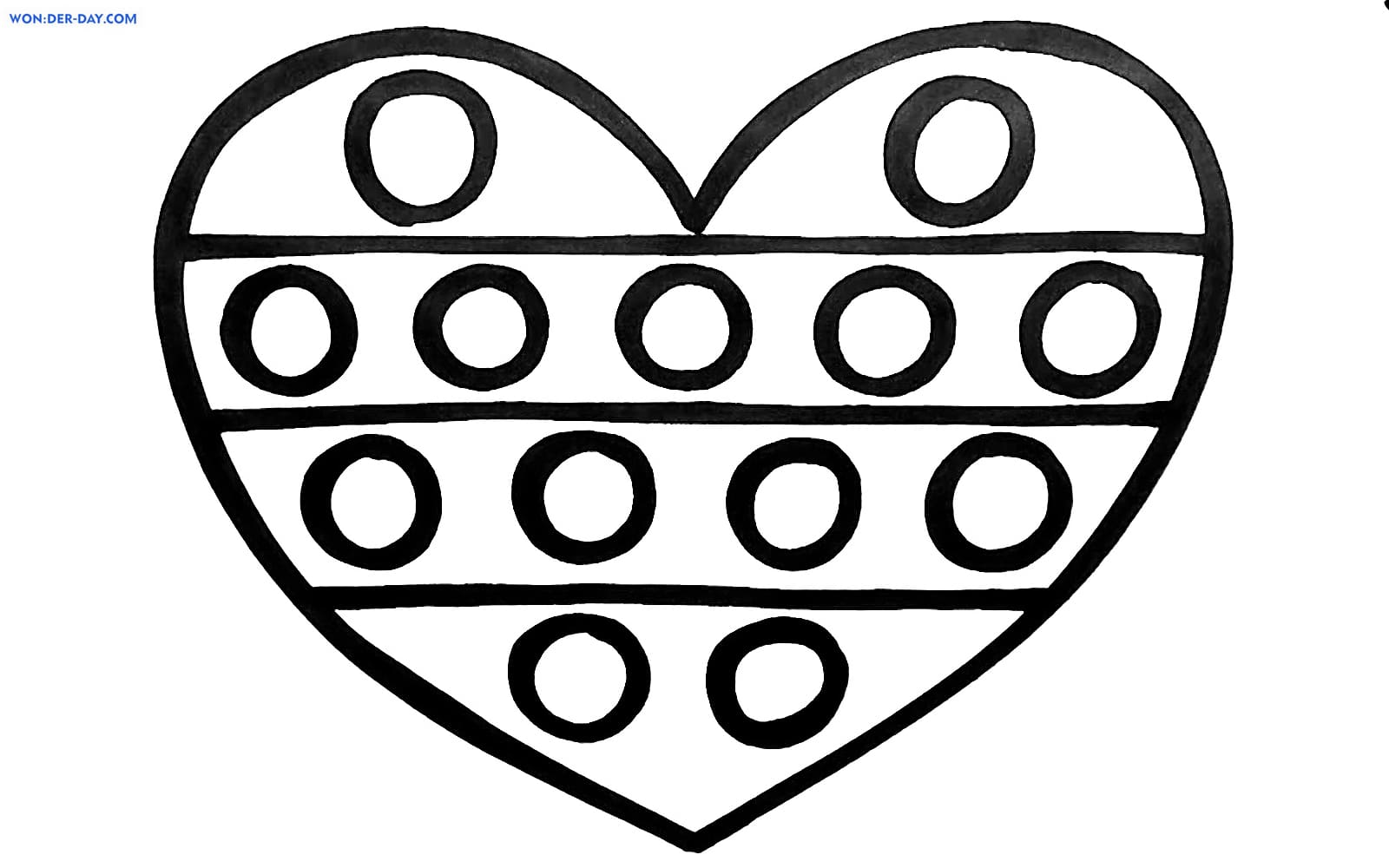 Simple dimple and pop it coloring pages free coloring pages