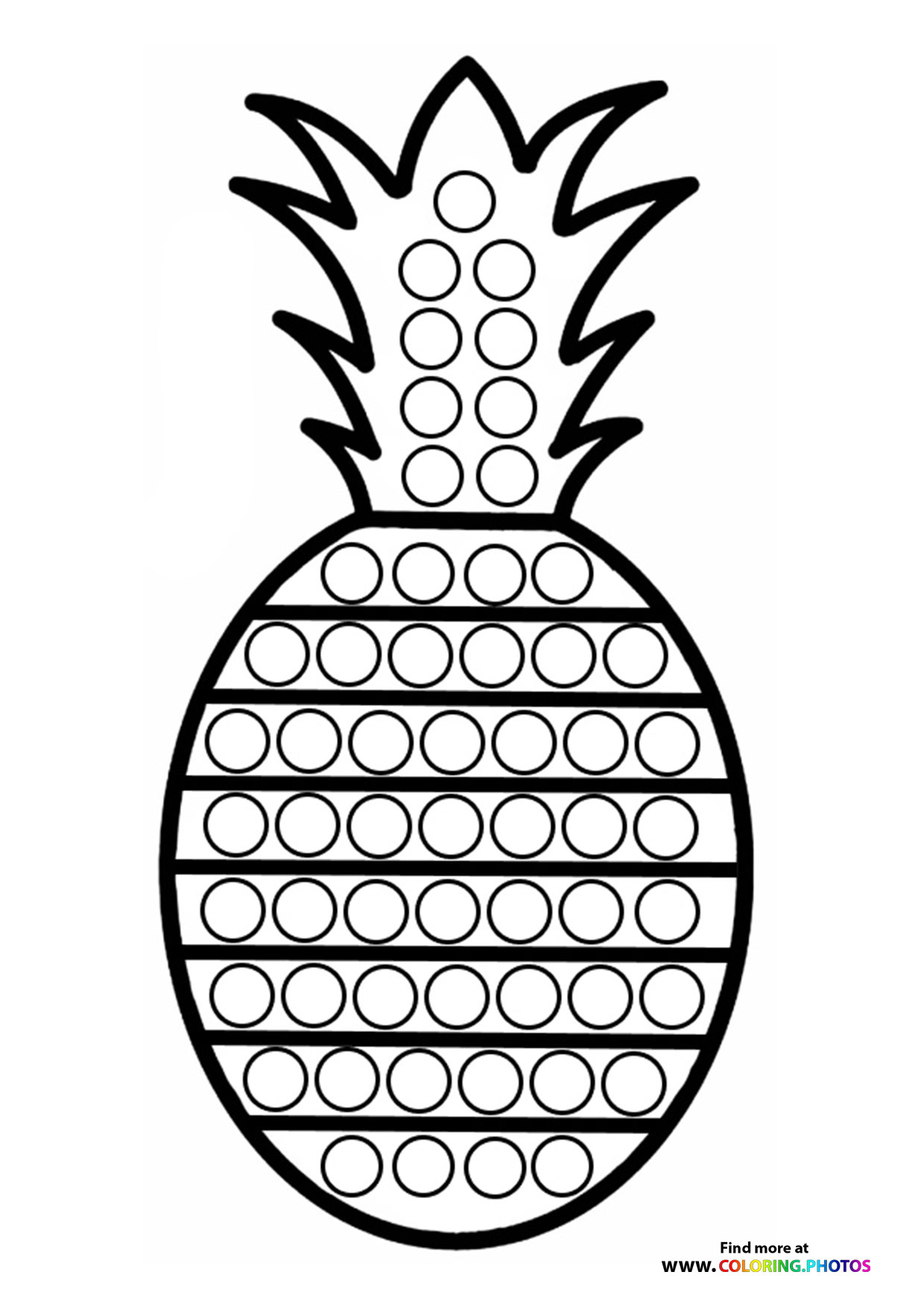 Ananas pop it