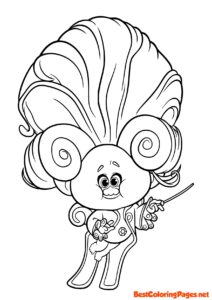 Trolls coloring pages