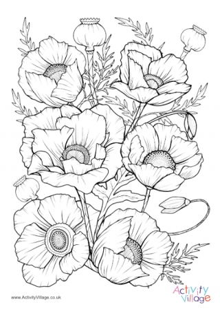 Remembrance day louring pages
