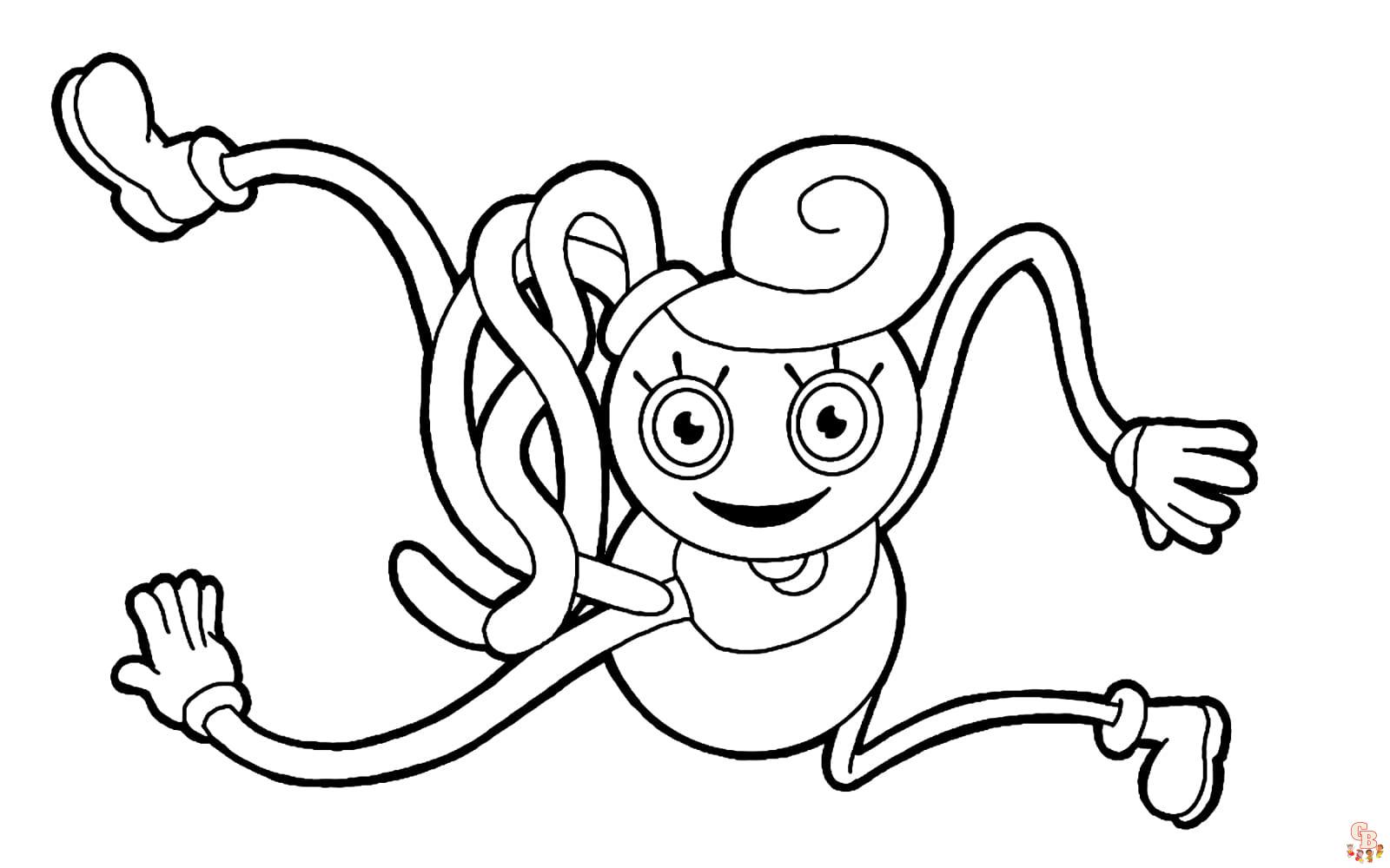 Poppy playtime chapter coloring pages free printable sheets