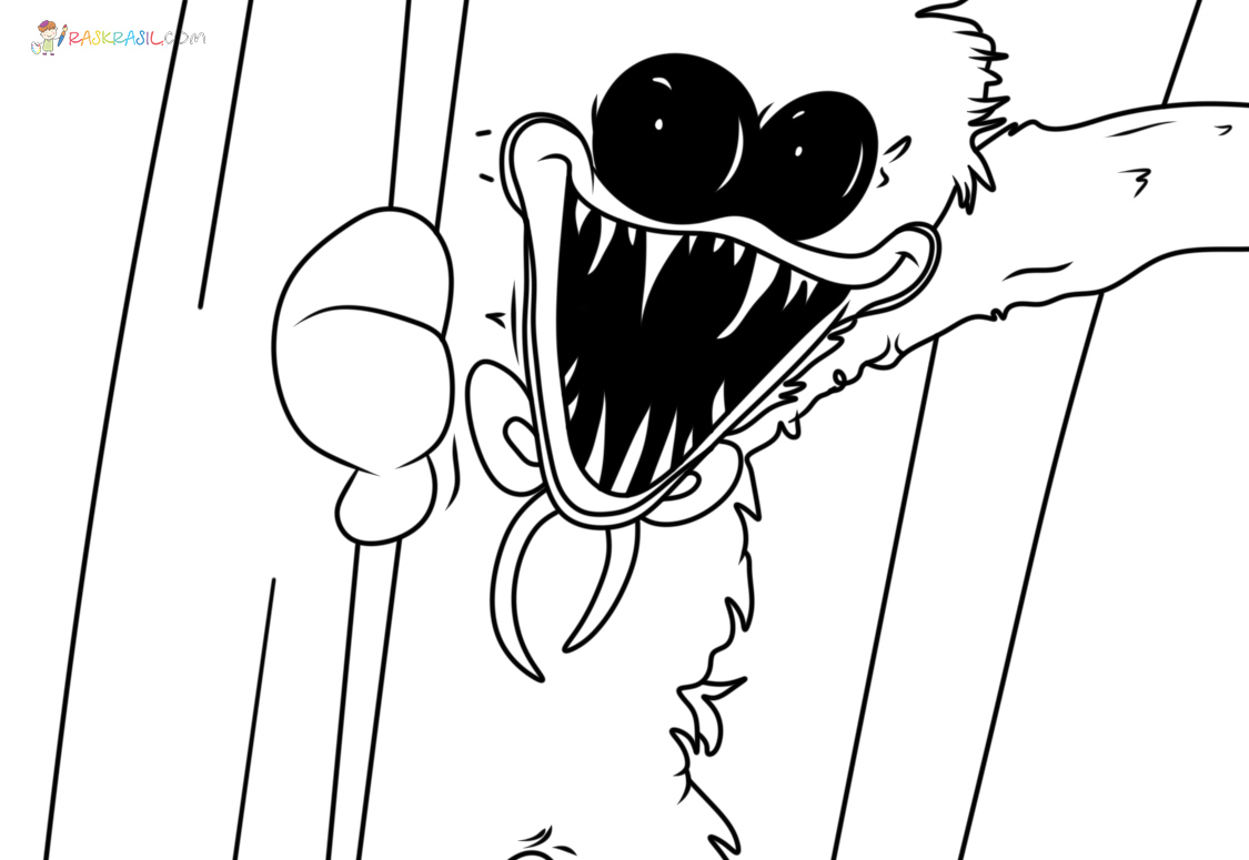 Poppy playtime coloring pages