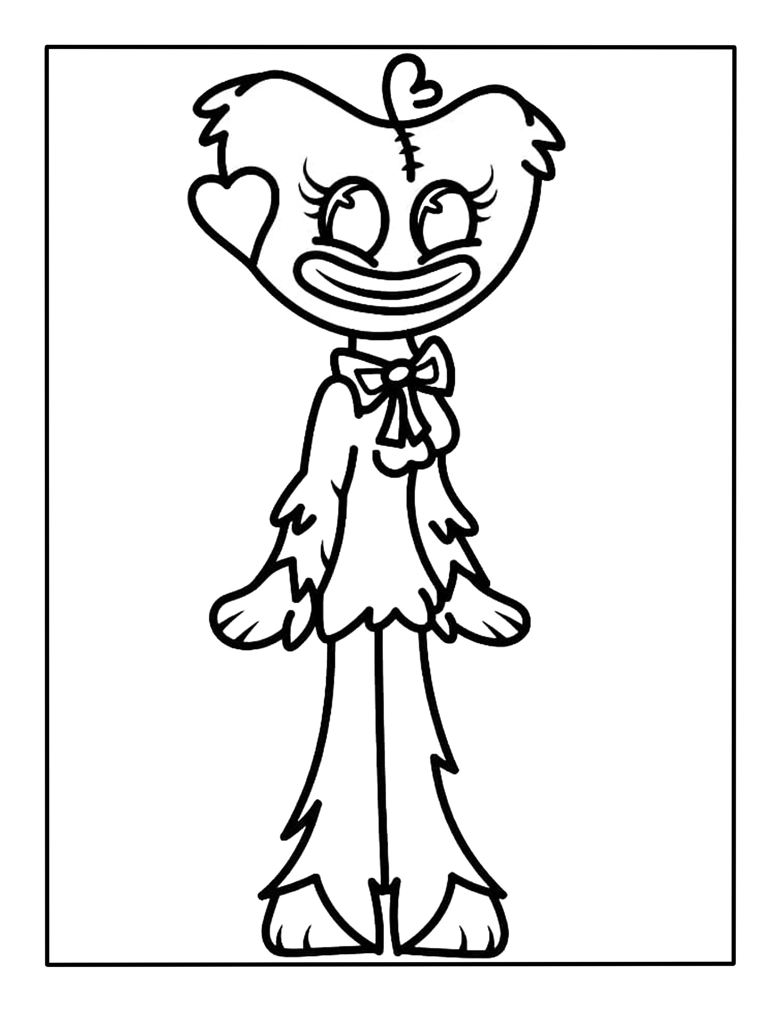 Kissy missy coloring page â kimmi the clown