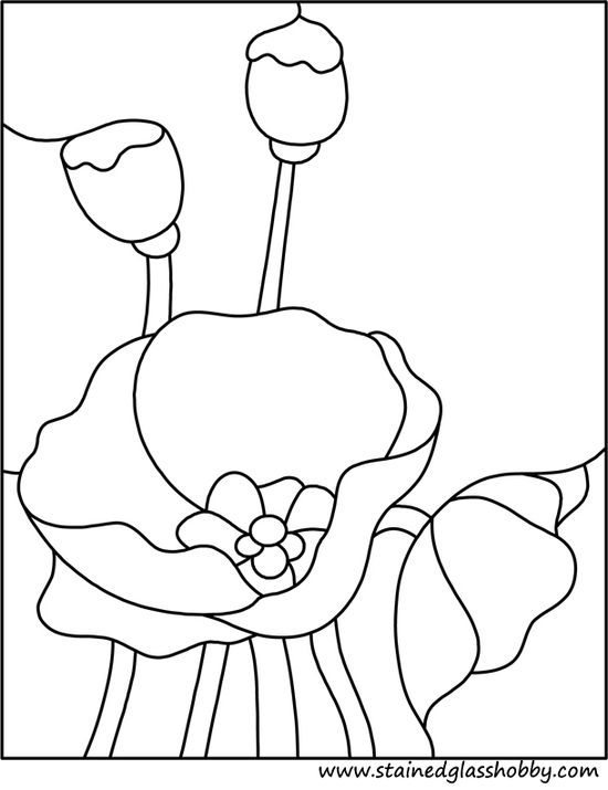 Poppy pattern ideas poppies poppy pattern flower drawing
