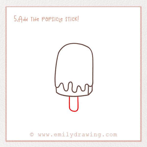 How to draw a popsicle â emily drawing