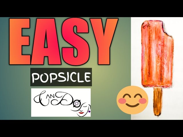 How to draw a popsicle step by step for beginners how to draw an ice pop easy easy popsicle draw