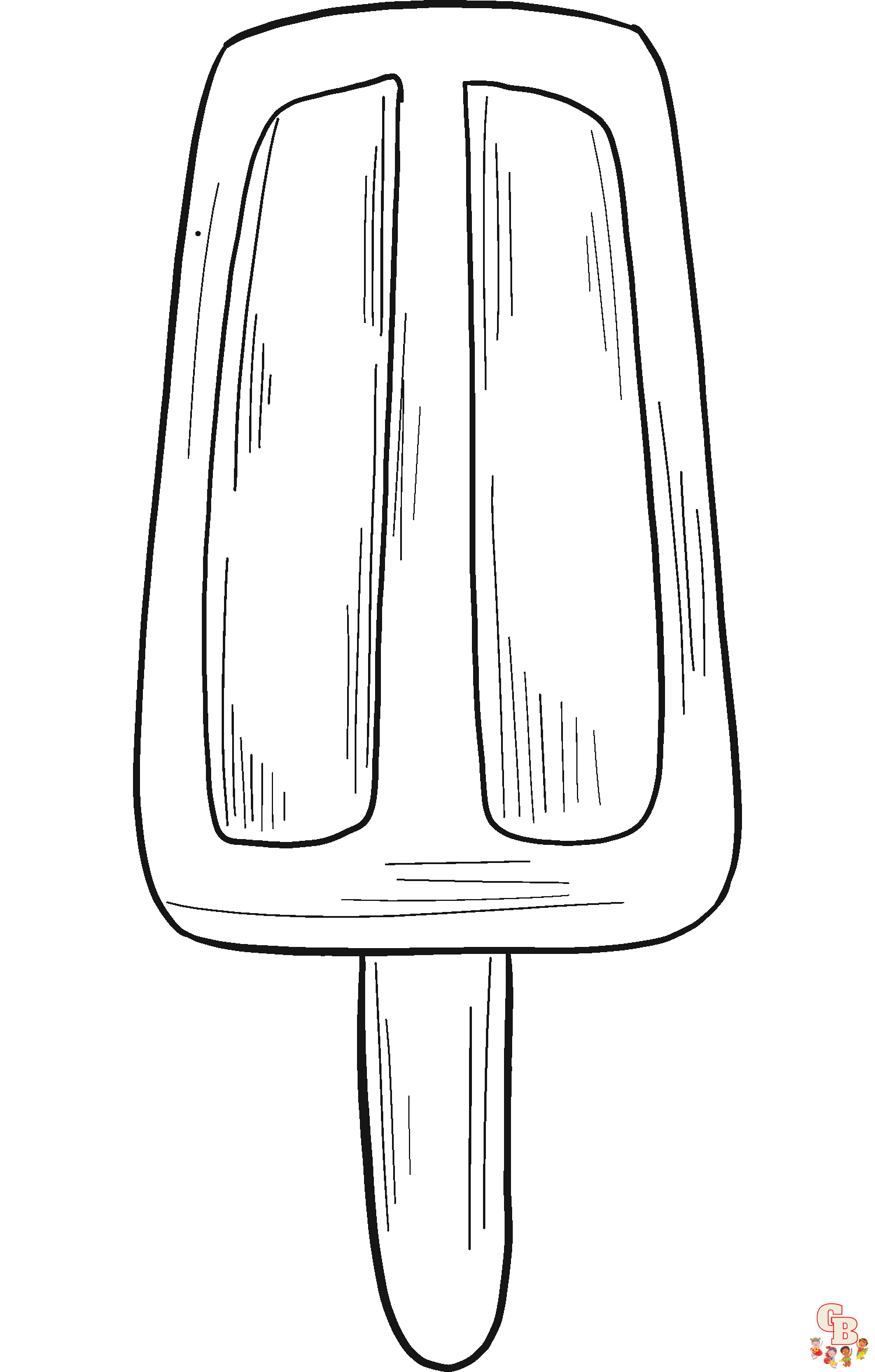 Free printable popsicle coloring pages for kids