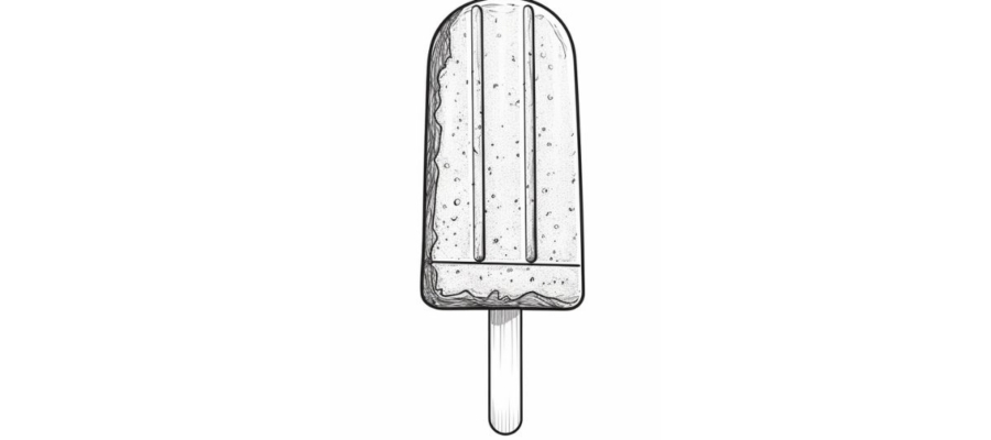 Popsicle coloring pages