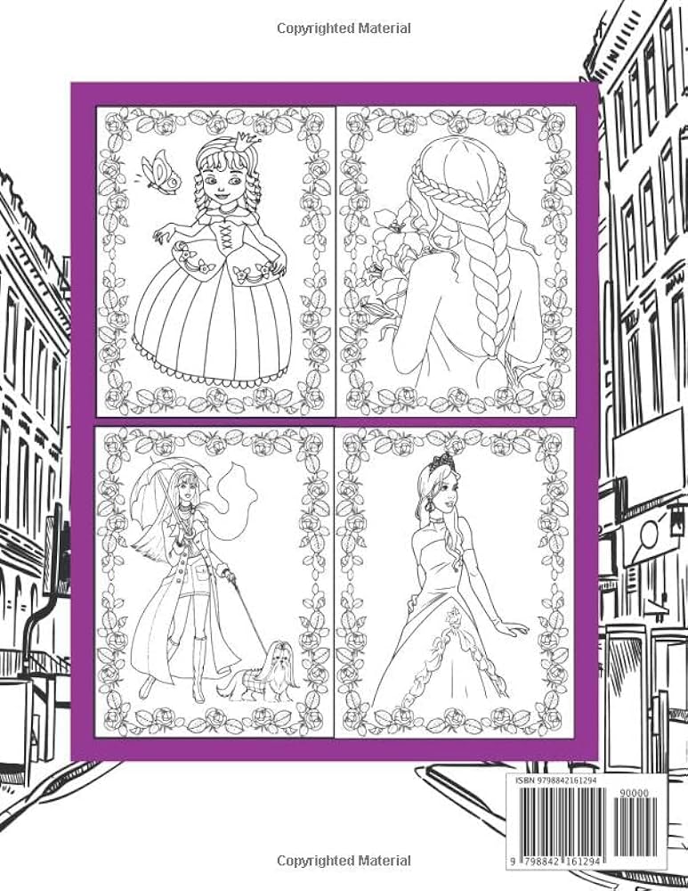 Fashion coloring book for girls unique fun and stylish fashion and beauty coloring pages for girls teens and women with beautiful designs coloring pages by press fashion john