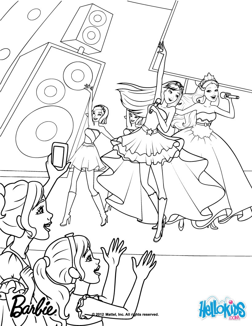 Keira and toris show coloring pages