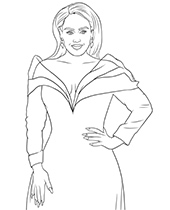 Singers coloring pages pop stars