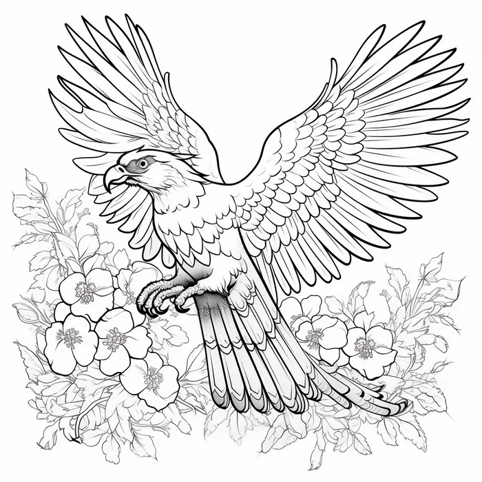 Coloring pages for adults stress relieving relaxing midjourney prompt