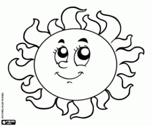 Sol para colorear pintar e imprimir sol para colorear pãginas para colorear verano libro colores
