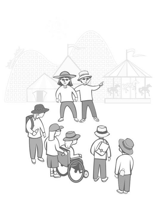 Desenho para colorir proteger