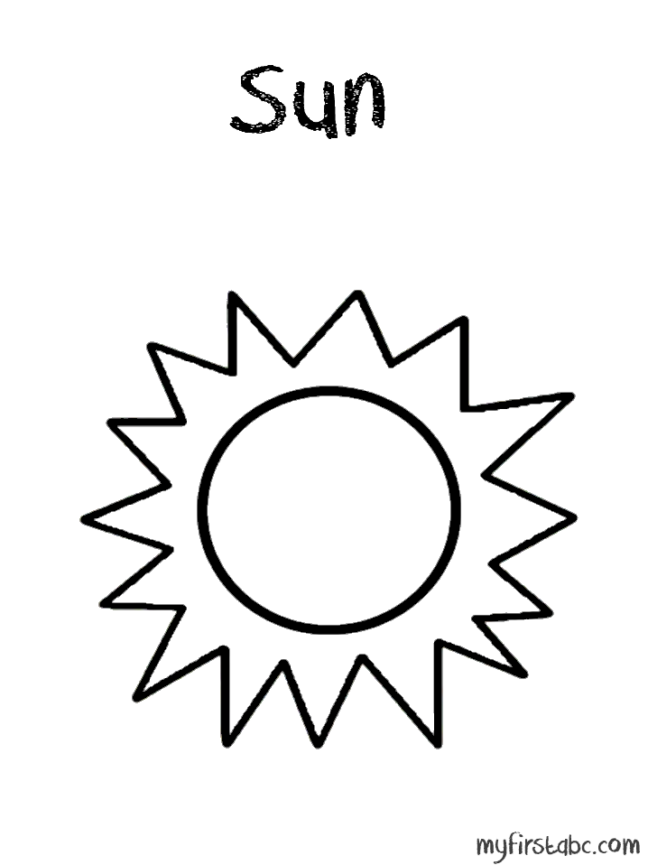 Pãgina sol natureza para colorir â pãginas para colorir imprimãveis gratuitamente