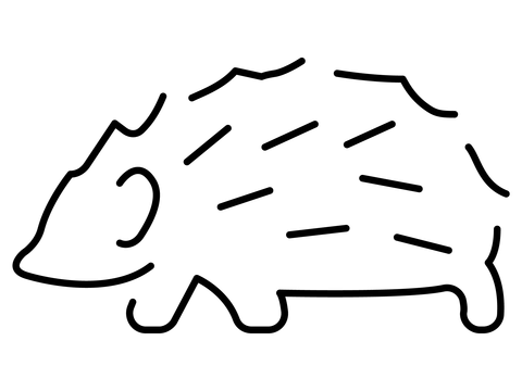 Hedgehog emoji coloring page free printable coloring pages