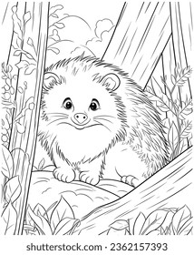 Thousand color porcupine royalty