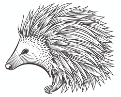 Hedgehog or porcupine pages