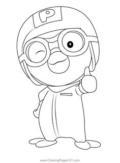 Pororo the little pengu colorg pages ideas pengu colorg pages pengu colorg colorg pages