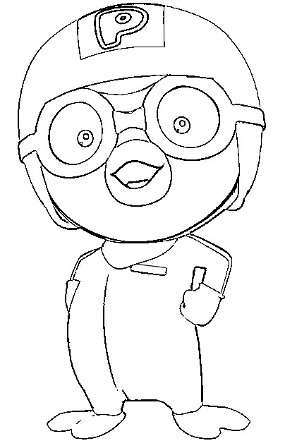 Coloring pages pororo