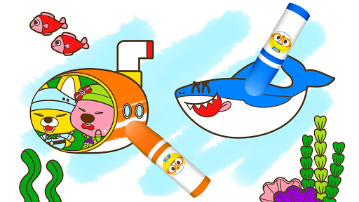 Pororo coloring book