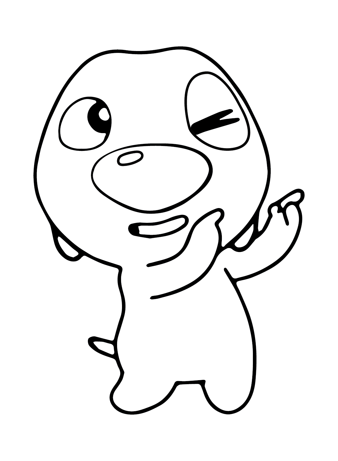 Talking hank coloring pages printable for free download