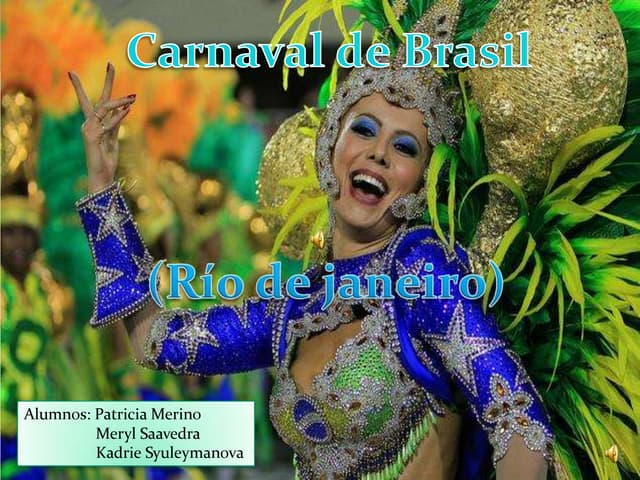 Carnaval de brasil rão de janeiro ppt