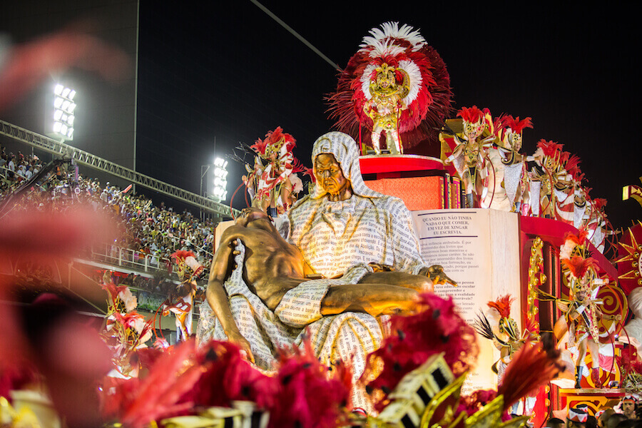 La samba carnaval de brasil carnavales