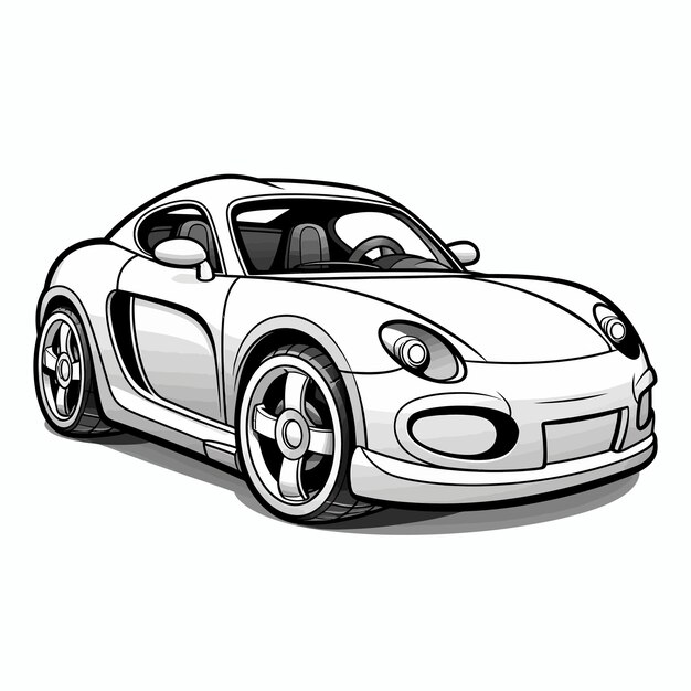 Premium ai image vector art coloring book coloring page for kids