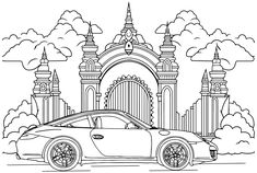 Porsche coloring pages ideas coloring pages for kids coloring pages porsche