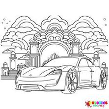 Porsche coloring pages ideas coloring pages for kids coloring pages porsche